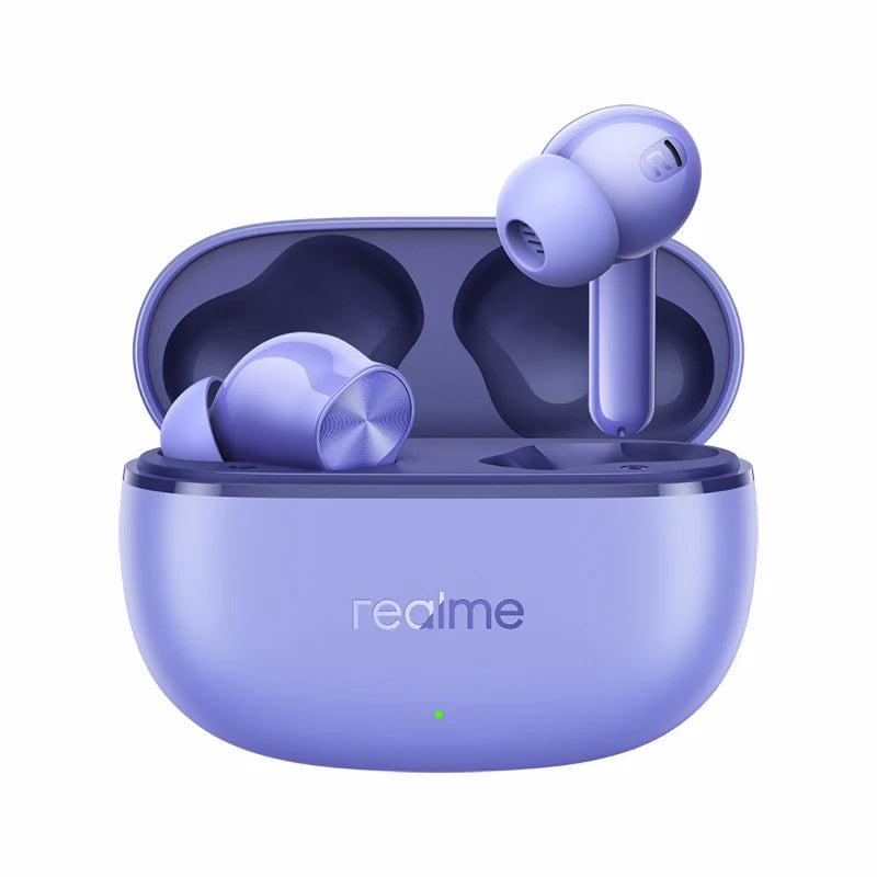 realme Buds T200 Lite TWS Earphone 12.4mm Dynamic Bass Driver Up to 48 Hours of Playback AI Deep Noise Cancellation Bluetooth5.4