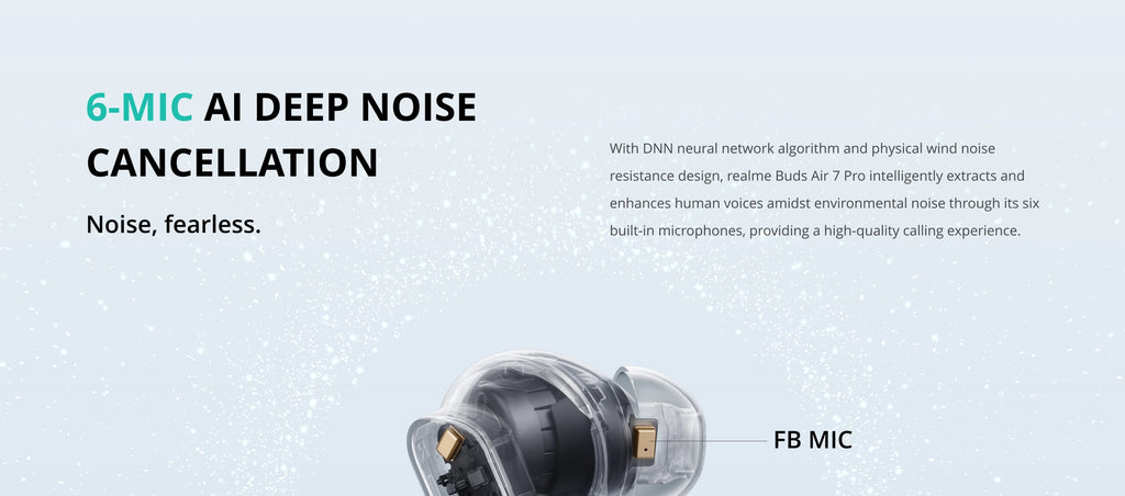 realme Buds Air 7 Pro TWS Earphone AI Live Translator 53dB Noise Cancellation 3D Spatial Effect 11+6mm Dual-dac Driver LHDC 5.0