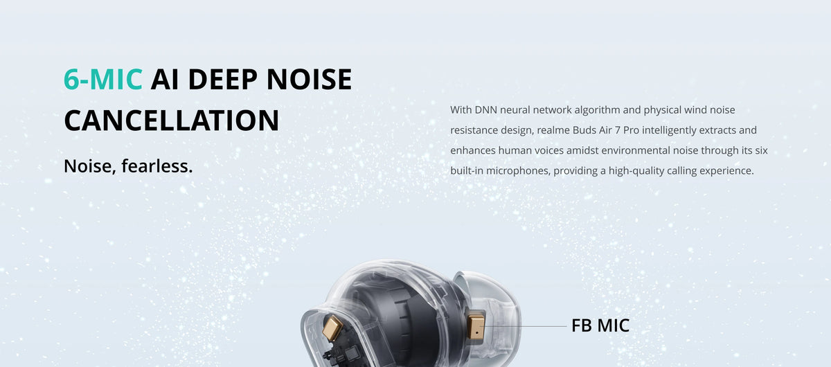 realme Buds Air 7 Pro TWS Earphone AI Live Translator 53dB Noise Cancellation 3D Spatial Effect 11+6mm Dual-dac Driver LHDC 5.0
