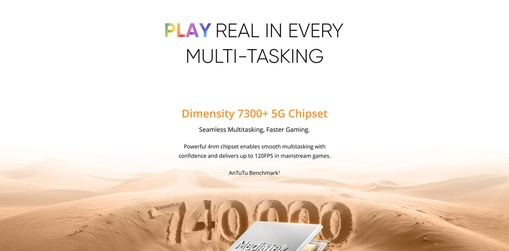 [World Premiere] realme 15 5G Smartphone Dimensity 7300+ 5G Chipset 6.77" 144Hz AMOLED Display NFC
