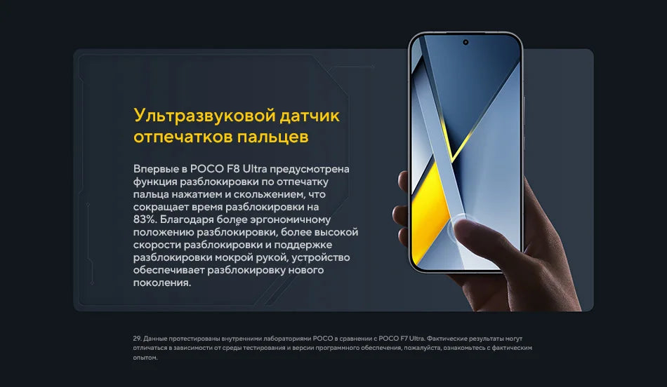 POCO F8 Ultra【World Premiere】Global Version Smartphone Snapdragon 8 Elite Gen 5 50MP 6.9" 120Hz display 6500mAh battery