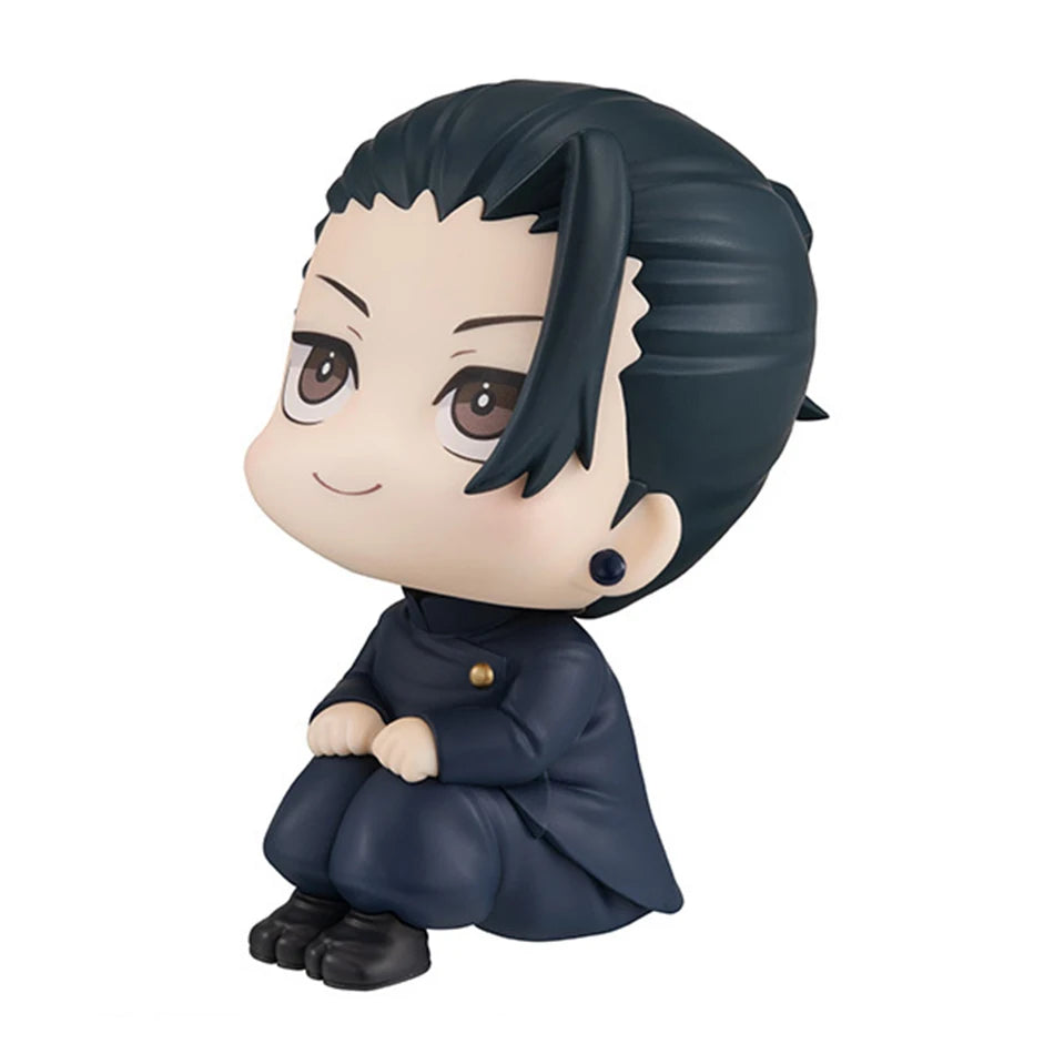 Anime Cute Fushiguro Toji Jujutsu Kaisen Figure Gojo Satoru Action Figure Q Version Doll Geto Suguru Statue 10cm PVC Model Toys