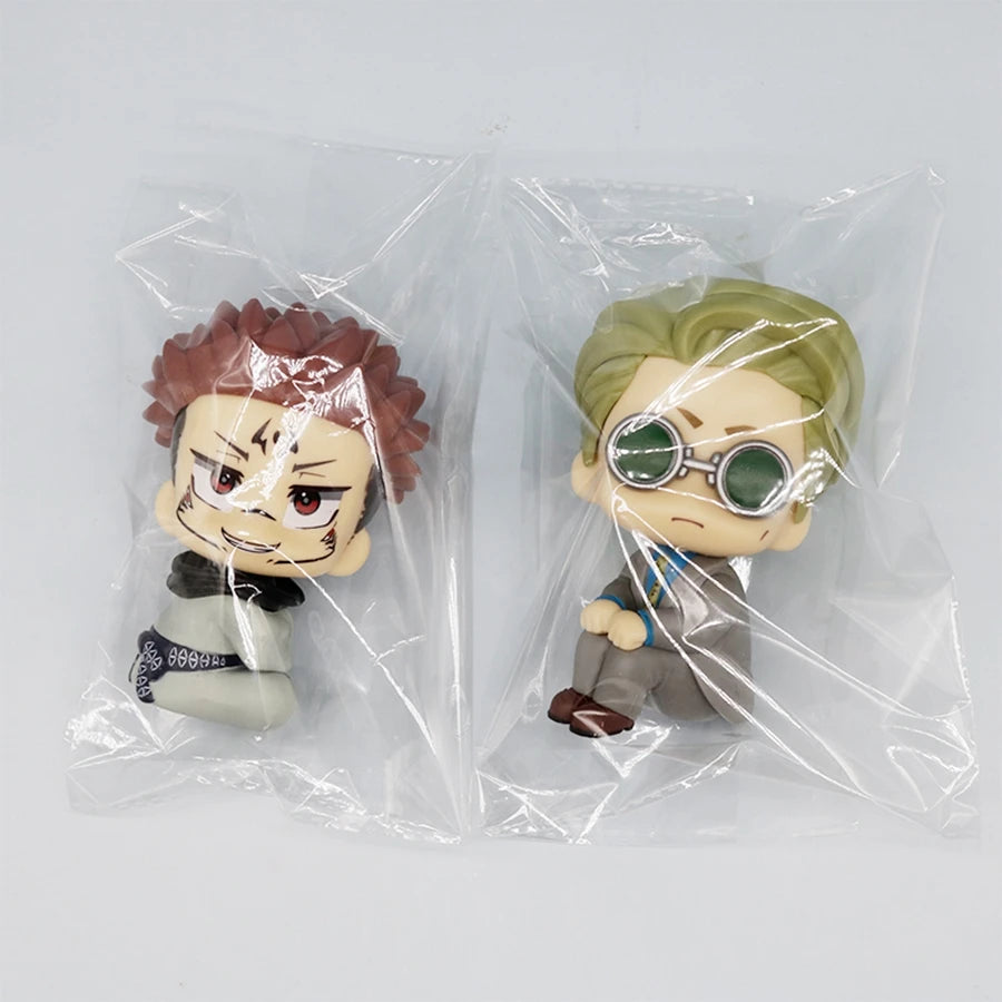10cm Jujutsu Kaisen Anime Figure Look Up Chousou Action Figure Q Version Satoru Gojo/Geto Suguru Figurine PVC Collection Toys