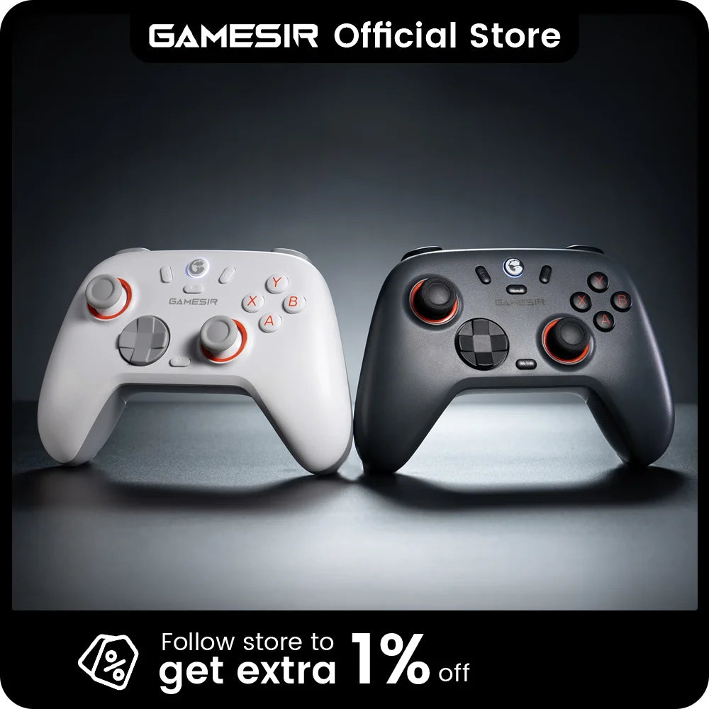 GameSir Nova Lite 2 Switch Controller Wireless Gamepad with Hall Effect for Nintendo Switch iPhone Android Phone PC Joystick