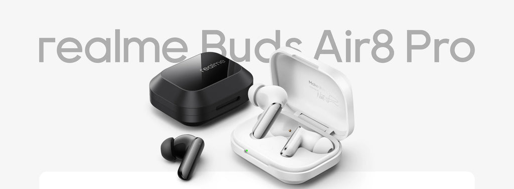 Global Version realme Buds Air8 Pro TWS Earphones AI Translation Gemini AI 11+6mm Dual-DAC Drivers
