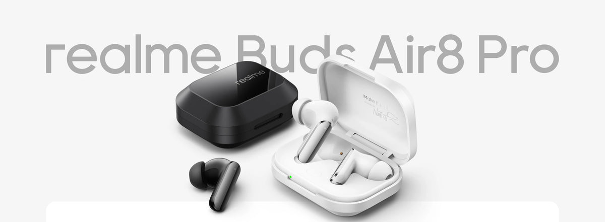 Global Version realme Buds Air8 Pro TWS Earphones AI Translation Gemini AI 11+6mm Dual-DAC Drivers