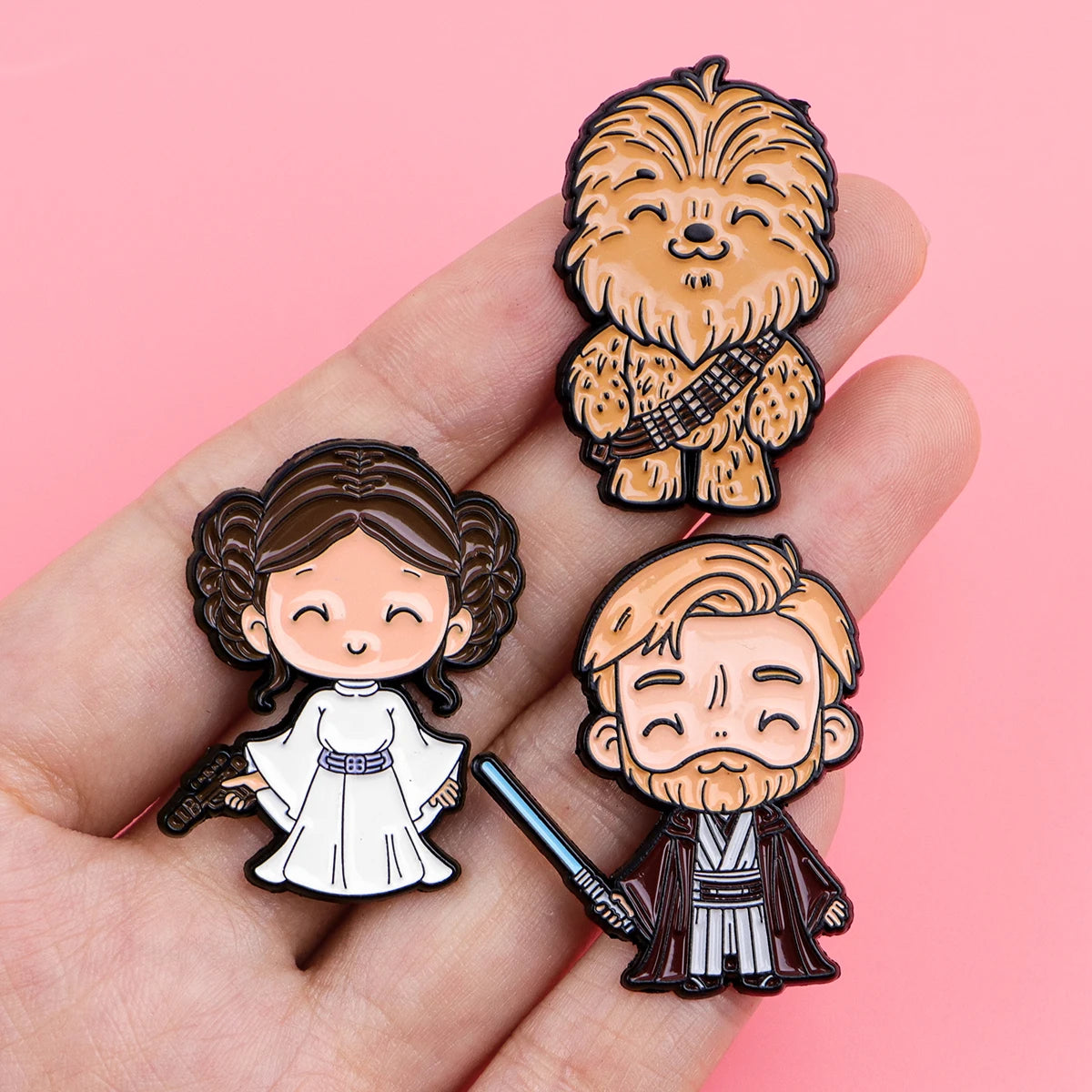 Classic Enamel Pins Cool Brooches Badges for Backpacks Jackets Hats Retro Sci-Fi Collection Gift for Fans Cosplay Accessories