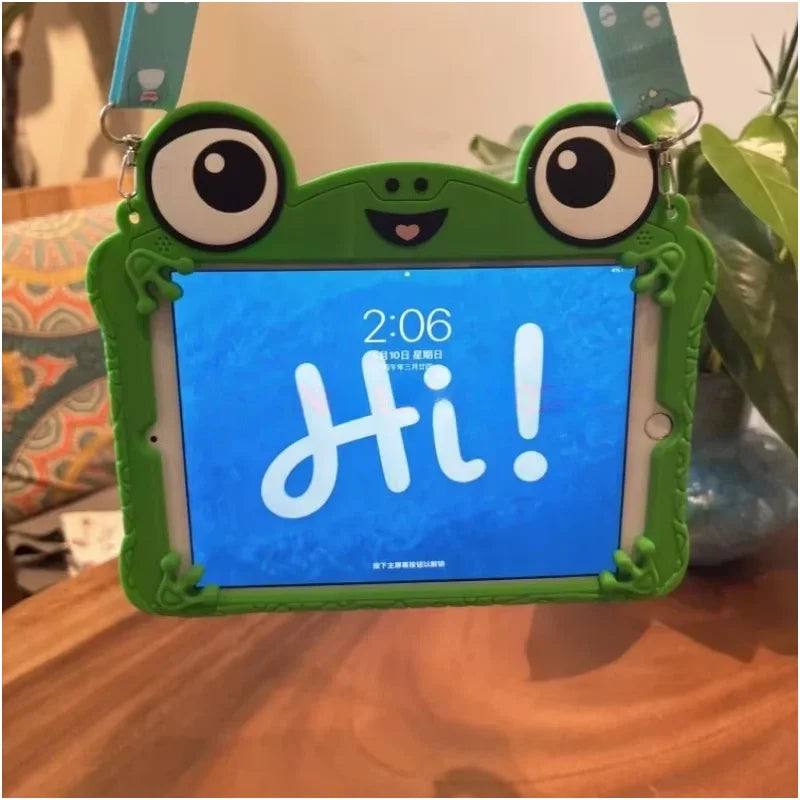 Toy Story 5 Lilypad Tablet Case Cartoon Lily Pad Silicone Soft Case Compatible For Pad Mini1 2 3 4 5 6 Pro10 11 Anime Toys Gifts