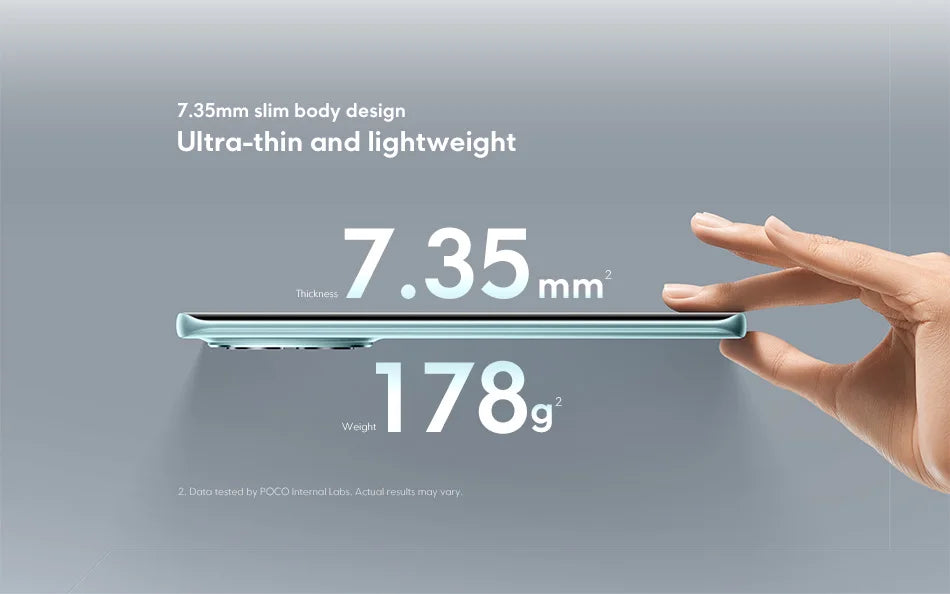 POCO M8 5G Global Version Smartphone 256GB 512GB Snapdragon® 6 Gen 3 NFC 6.77" 120Hz Display 50MP Main Camera 45W Charging