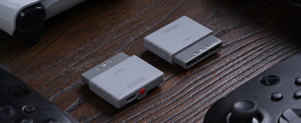 8BitDo Retro Receiver Adapter Dongle for PS1 PS2 Windows Support Xbox Series / Xbox One Controller Switch PS5 PS4 Gamepad
