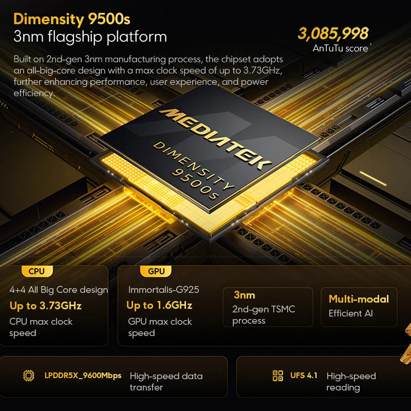【World Premiere】Global Version  POCO X8 Pro Max 8500mAh Smartphone Dimensity 9500s 6.83'' 1.5K 120Hz Ultra-Bright AMOLED Display