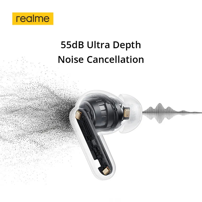 Global Version realme Buds Air8 Pro TWS Earphones AI Translation Gemini AI 11+6mm Dual-DAC Drivers