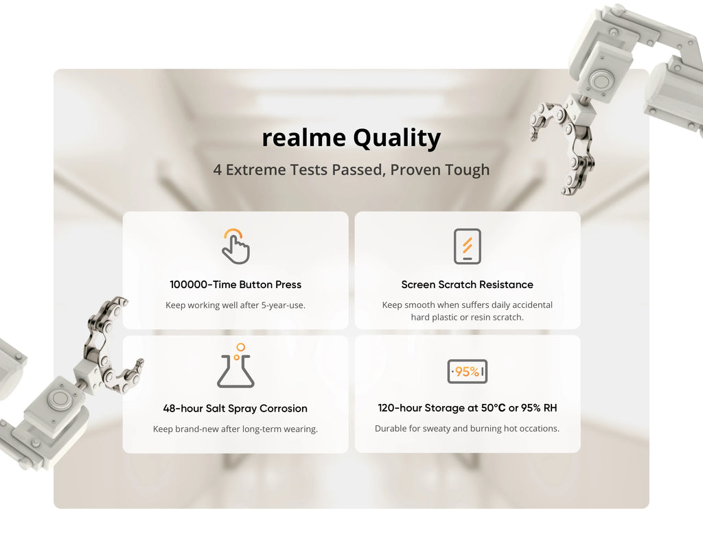 realme Watch 5 Smart Watch 1.97" 2D Flat AMOLED Display Compass & Independent GPS with 5 GNSS 14-day Battery Life NFC Card IP68