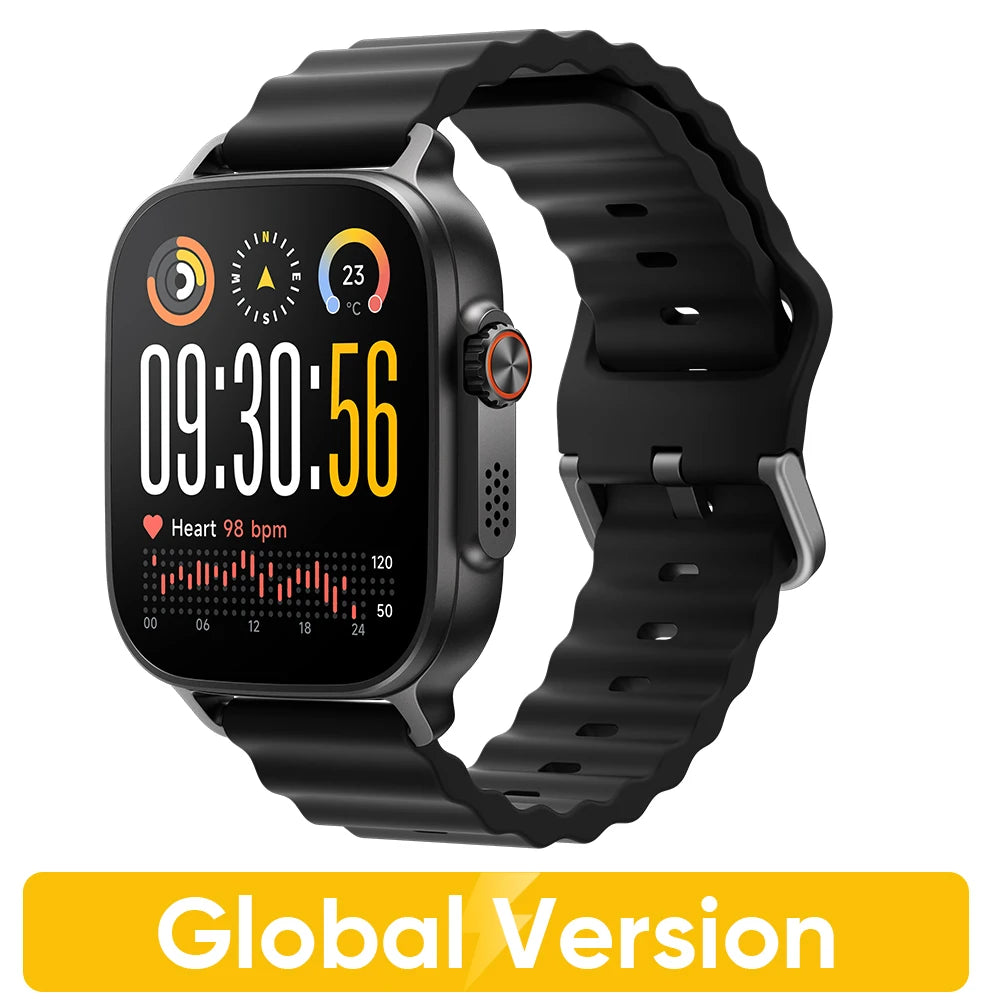 realme Watch 5 Smart Watch Global Version 1.97" AMOLED Display Sports & Health Monitoring 14-day Battery Life IP68 Bluetooth 5.3
