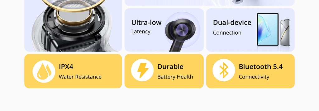 realme Buds T200 Lite TWS Earphone 12.4mm Dynamic Bass Driver Up to 48 Hours of Playback AI Deep Noise Cancellation Bluetooth5.4