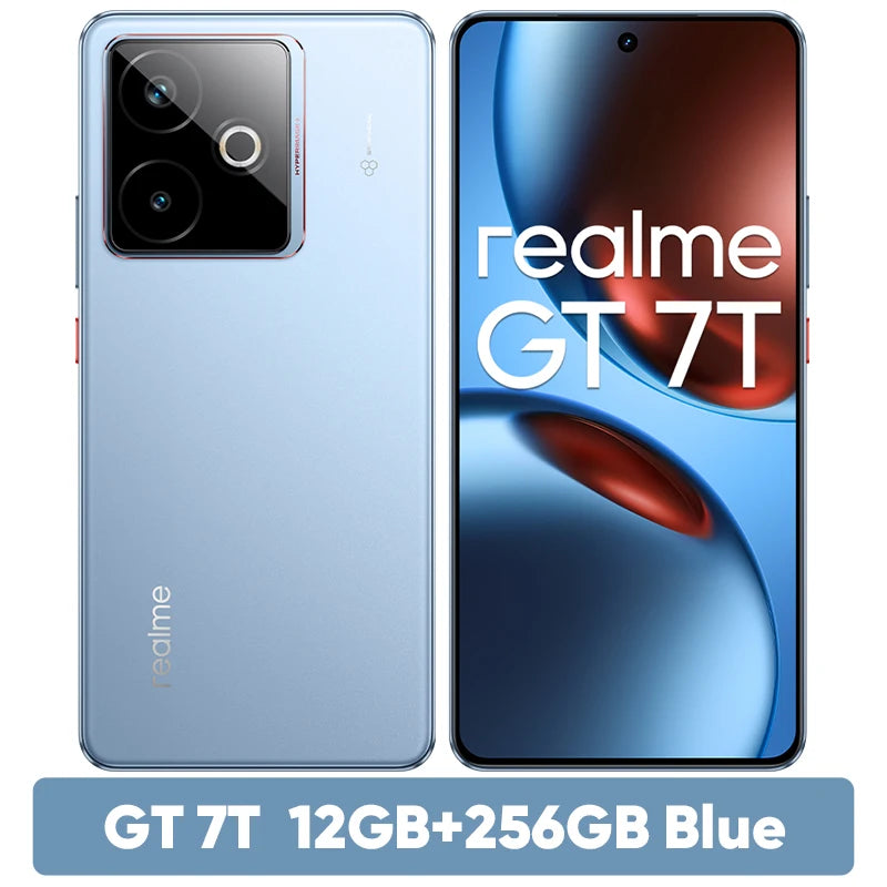 [World Premiere] realme GT 7T 5G Smartphone Dimensity 8400-MAX Chipset 7000mAh Battery 120W Charge 6.8" 120Hz AMOLED Display NFC