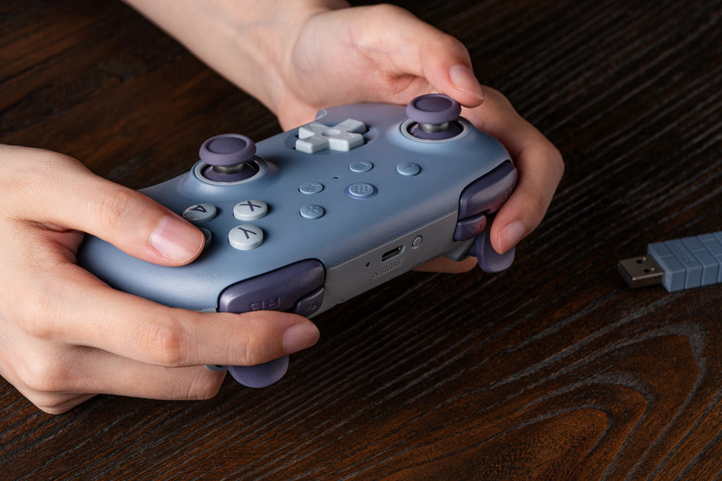8BitDo New Ultimate 2C Wireless 2.4G Gaming Controller with Hall Effect Joystick for PC Steam Deck Raspberry Pi Android
