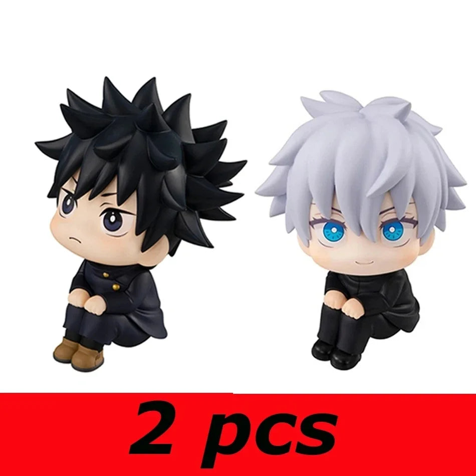 6.5cm Anime Jujutsu Kaisen Figure Itadori Yuji Gojo Satori Fushiguro Megumi Kugisaki Kawaii Toy Car Decoration PVC Model Gift