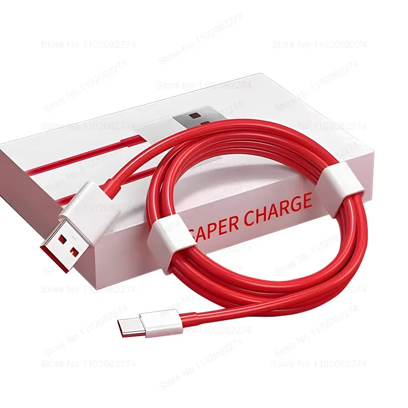 For Oneplus 100W SuperVOOC USB Fast Charger For Oneplus 15 15r 13 13r 13t 13s ace 6t nord 6 Fast Charging Plug Type C Date Cable