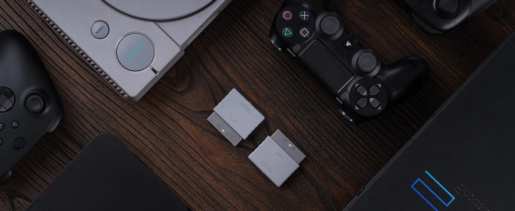 8BitDo Retro Receiver Adapter Dongle for PS1 PS2 Windows Support Xbox Series / Xbox One Controller Switch PS5 PS4 Gamepad