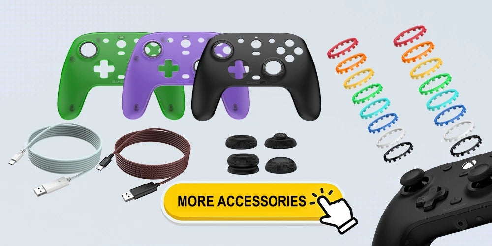 GameSir G7 Pro 8K Aimlabs Edition Wireless Switch Controller 8000Hz Polling Rate Gamepad, TMR Gen-2 Joystick Hall Effect Trigger