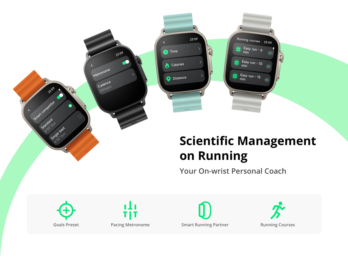 realme Watch 5 Smart Watch Global Version 1.97" AMOLED Display Sports & Health Monitoring 14-day Battery Life IP68 Bluetooth 5.3