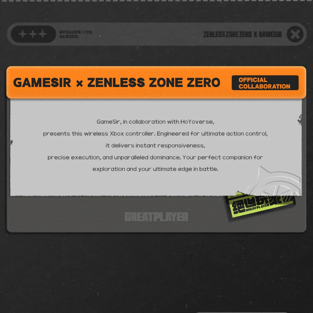 GameSir G7 Pro Zenless Zone Zero Edition, Wireless Xbox Controller for Xbox Series X | S, Xbox One X | S, Steam, PC, Android