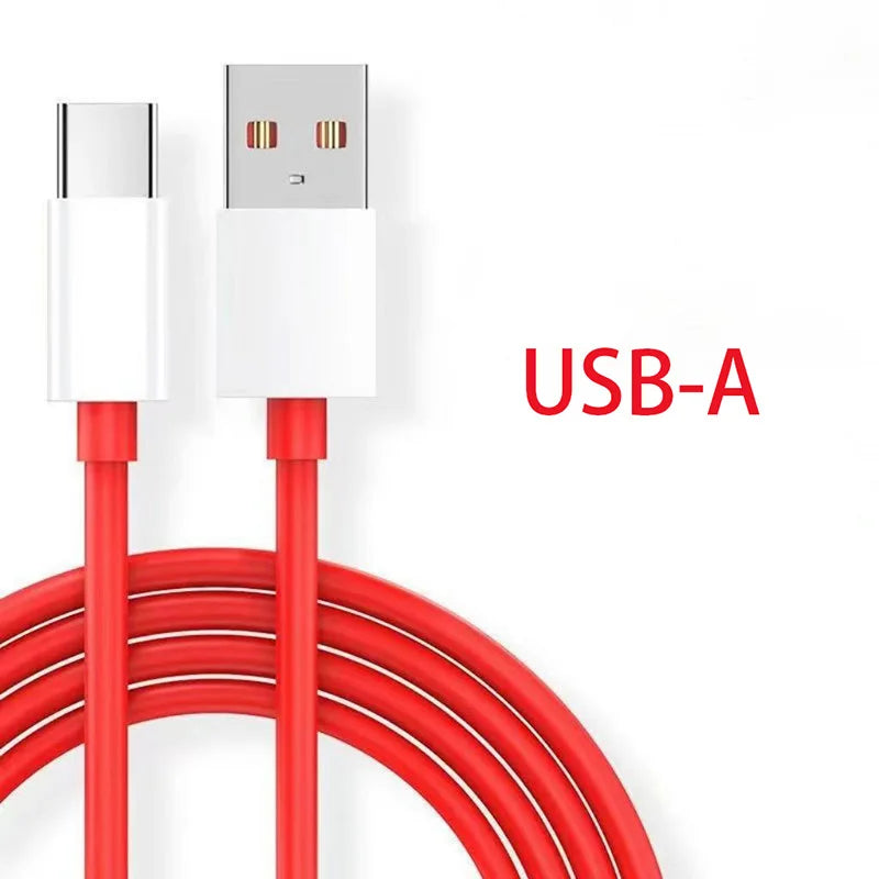 65W USB C Cable Fast Charging Type C Data Cable USB A to C C to C for OnePlus 13 12 11 10 Pro Nord PD Quick Charge 1M 1.5M 2M