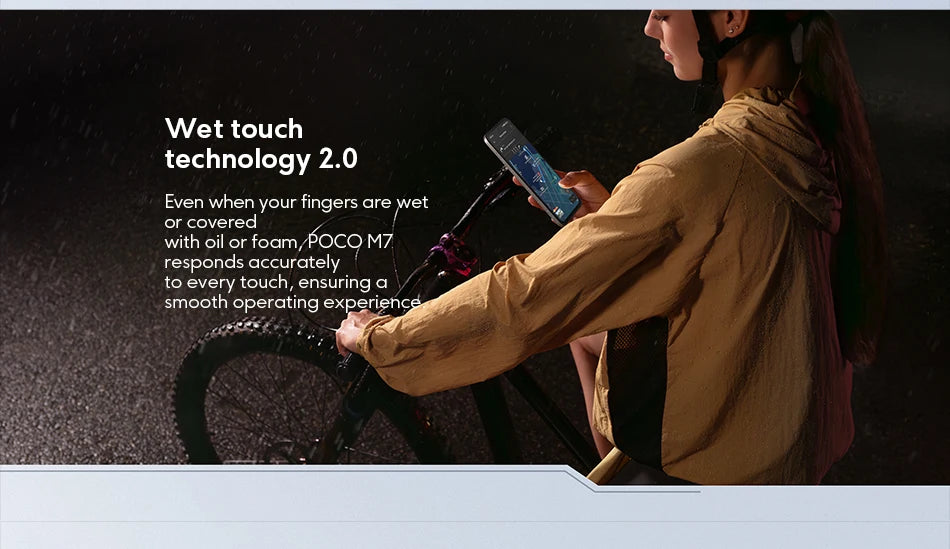 【World Premiere】POCO M7 Global Version Smartphone Snapdragon 685 7000mAh battery Immersive 6.9" FHD+ Display NFC 33W Charging