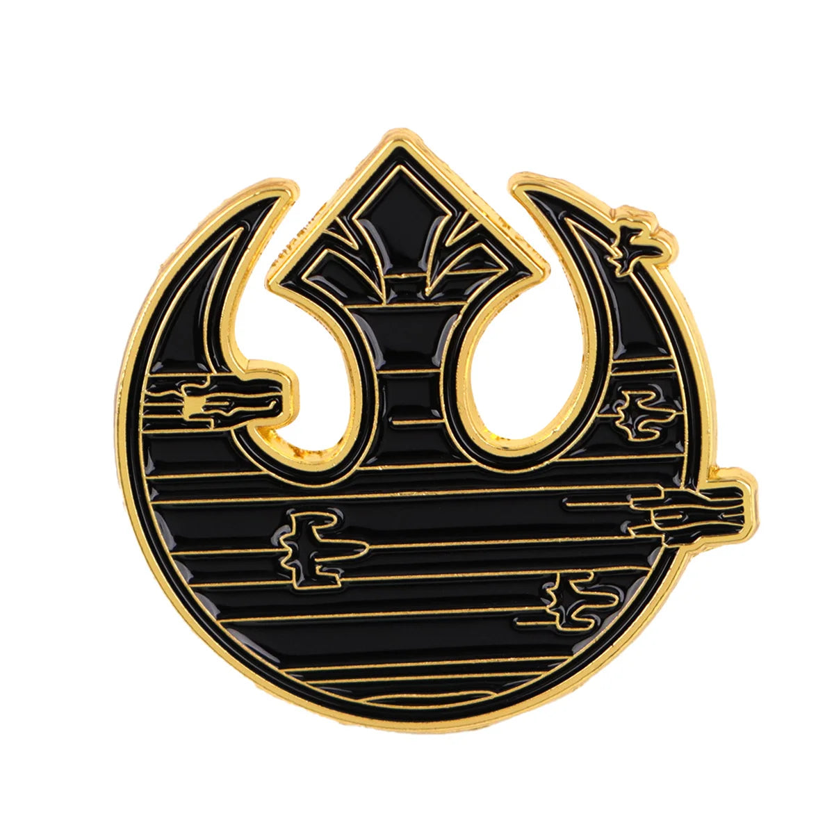 Classic Enamel Pins Cool Brooches Badges for Backpacks Jackets Hats Retro Sci-Fi Collection Gift for Fans Cosplay Accessories