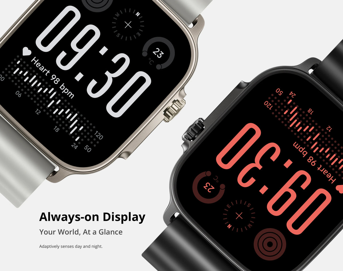 realme Watch 5 Smart Watch Global Version 1.97" AMOLED Display Sports & Health Monitoring 14-day Battery Life IP68 Bluetooth 5.3